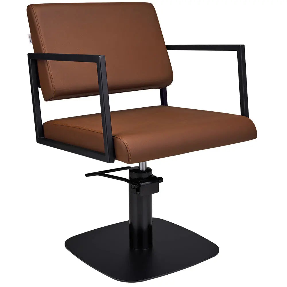 Ayala Loft brown Styling Chair Sleek Sturdy