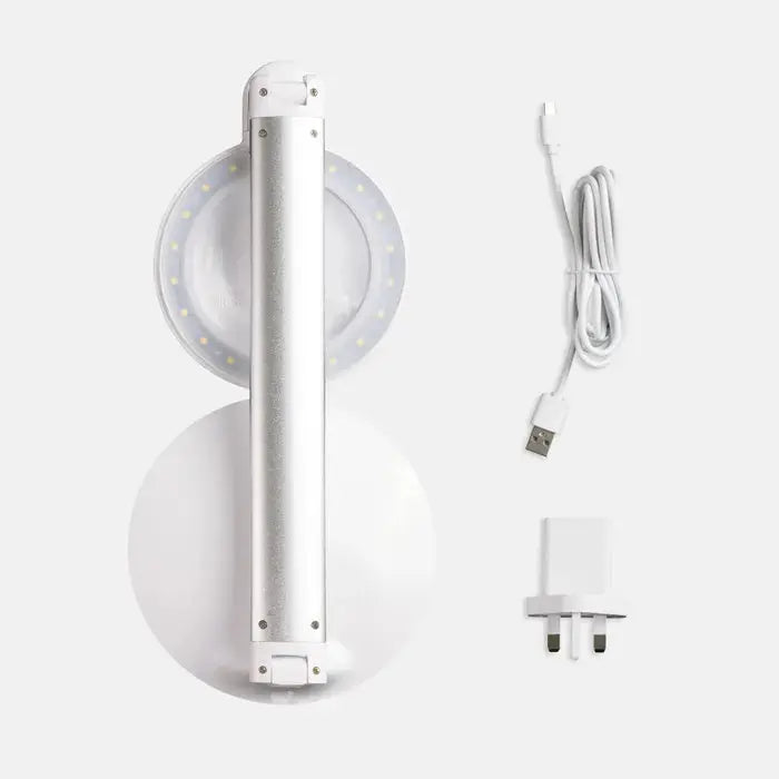 Daylight Magnificent Pro Clamp lamp
LED magnifying clamp light UK
Professional clamp-on magnifier lamp