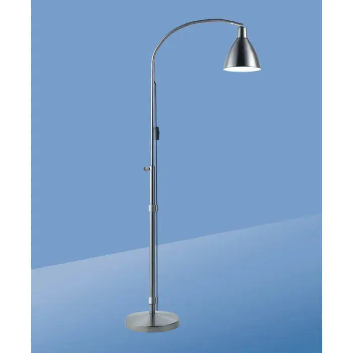 Flexi-Vision LED lamp with adjustable neck for focused lighting
Low-glare LED head on the Flexi-Vision Floor Lamp
Daylight D31067 lamp used in a craft and hobby workspace