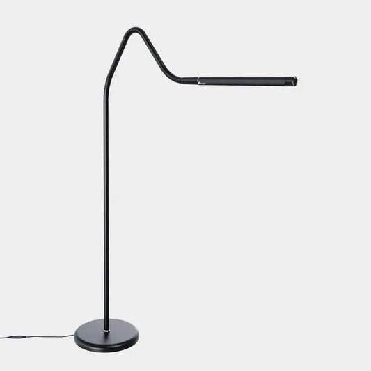 Daylight D35231 lamp illuminating a crafting workspace
Side view of Electra Floor Lamp in a modern living room
Adjustable head of the Daylight Electra Floor Lamp focused on book