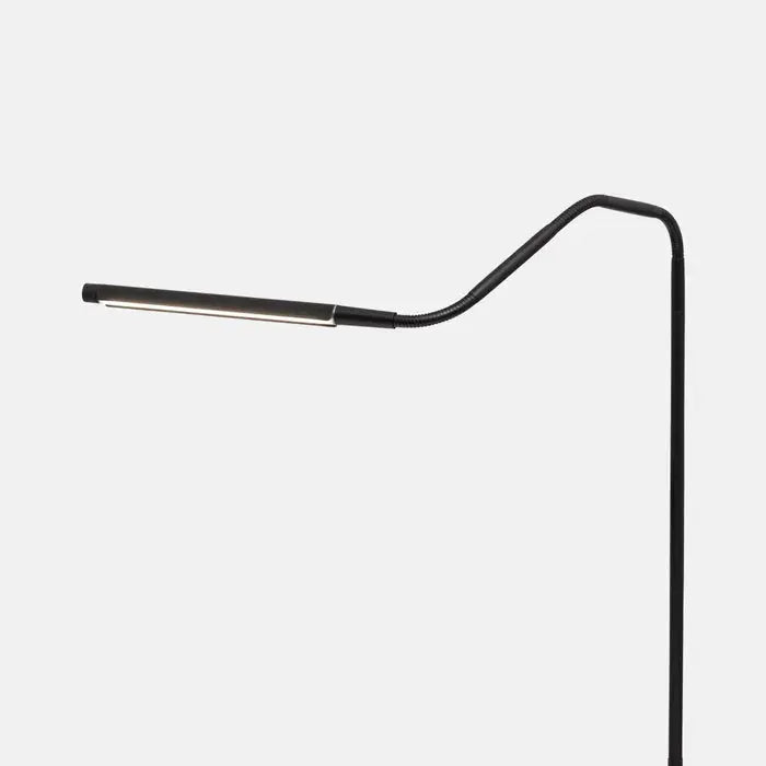 Daylight D35231 lamp illuminating a crafting workspace
Side view of Electra Floor Lamp in a modern living room
Adjustable head of the Daylight Electra Floor Lamp focused on book