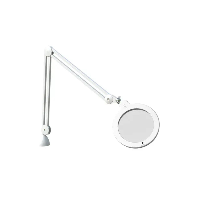 Daylight DN1300 MAG Lamp XL
extra-large LED magnifier lamp
7” lens magnifying desk light