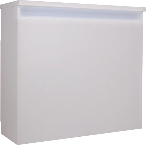Mila Color Reception Desk vibrant design
bold salon reception desk with storage
colorful front desk for spa or studio