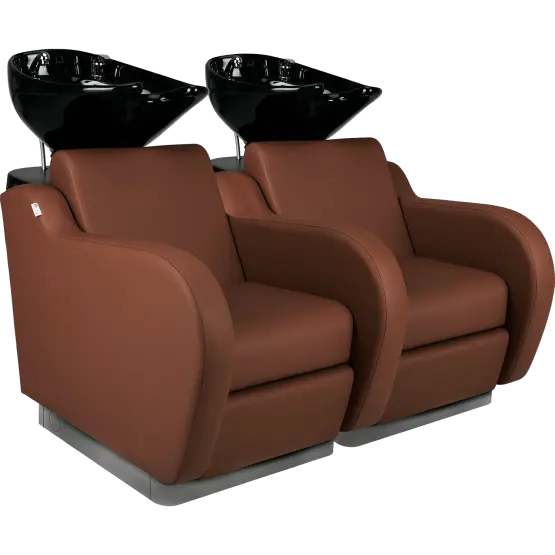 uxury salon backwash sofa with basin
connected hair washing unit for salons
ergonomic backwash station with comfort