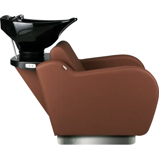 modern salon backwash unit with basin
ergonomic hair wash chair
professional backwash station