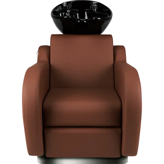 modern salon backwash unit with basin
ergonomic hair wash chair
professional backwash station