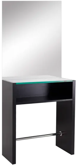 Mila Glass Styling Unit
glass salon styling unit
modern hairdressing station