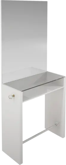 Mila Glass Styling Unit
glass salon styling unit
modern hairdressing station