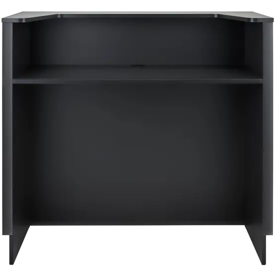 front desk with storage for spa or studio
Mila Henry S Reception Desk compact design