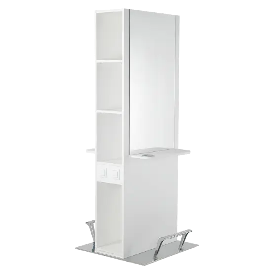 Mila Selene Styling Unit
salon styling station with mirror
modern hairdressing unit