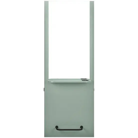 Mila Selene Wall Styling Unit
wall-mounted salon styling unit
compact hairdressing station