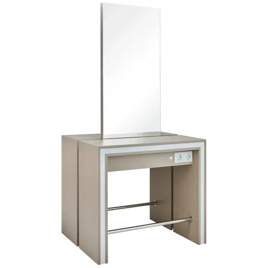 multi-user hairdressing unit
professional styling furniture
salon workstation with mirror and shelf