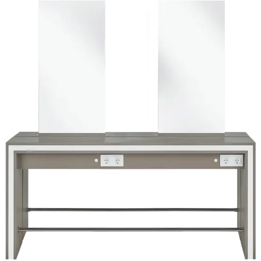 multi-user hairdressing station
professional central styling furniture
salon workstation with storage