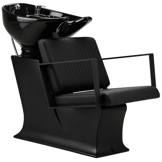 compact backwash unit with tilting basin
ergonomic salon wash chair Mila Ted
small salon hair washing unit
