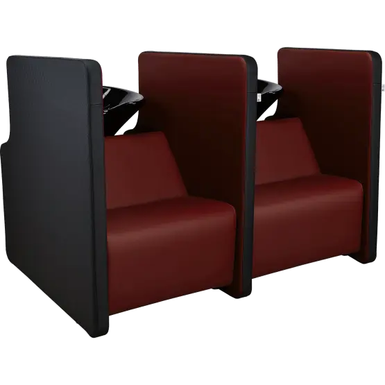 Mila Zen Sofa Wash Unit connected system
luxury salon wash unit with basin
backwash sofa unit for high-end salons