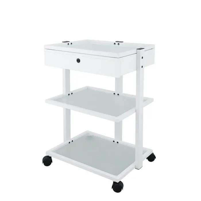 Beauty Trolley With Drawer
Salon Equipment Cart
PJS Direct Salon Trolley