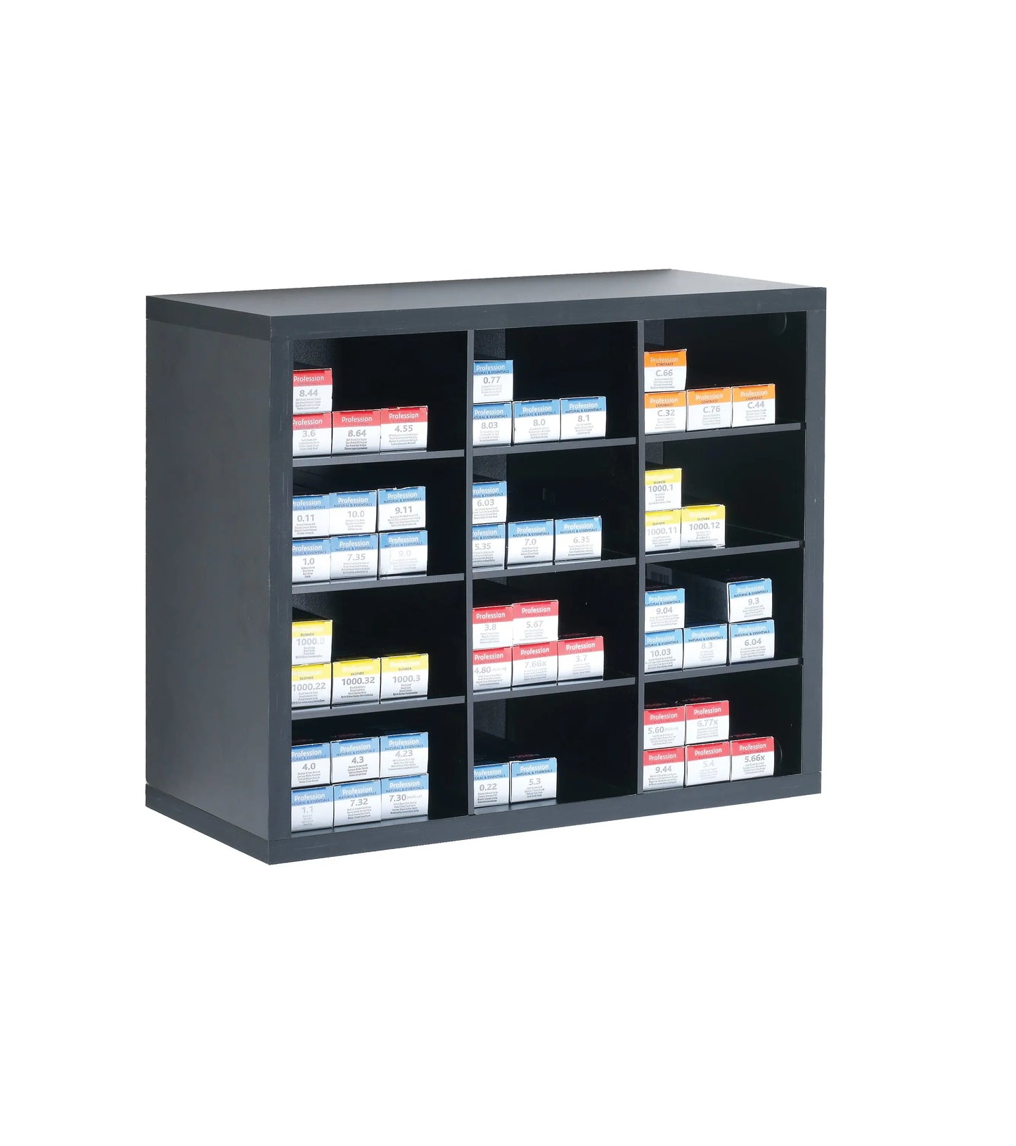 REM Colour Store Black
Salon hair colour organiser
Colour tube storage unit