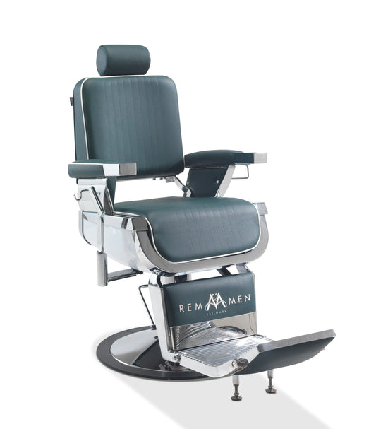 REM Emperor Barber Chair
luxury UK barber chair
reclining barbershop chair