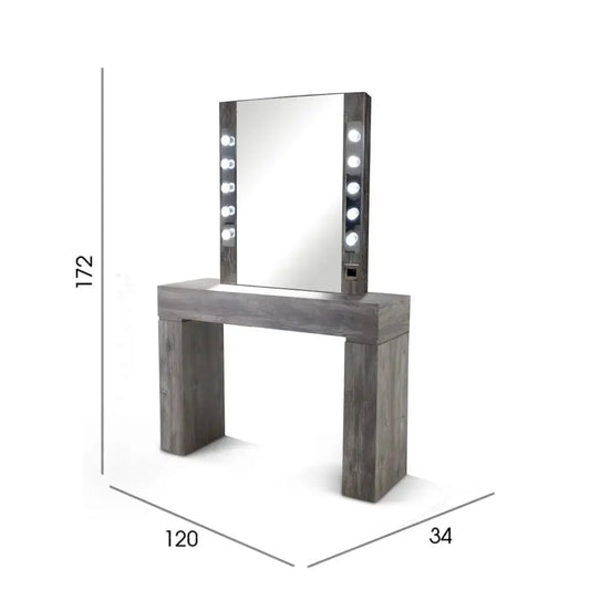 REM Hollywood Make Up Unit
Wall-mounted makeup station
Salon makeup mirror with LED