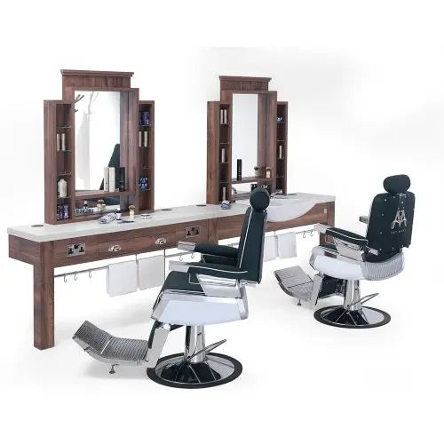 “REM Montana Unit with frontwash basin”
“Salon unit with ceramic basin and mirror”
“Hair wash and styling station UK”