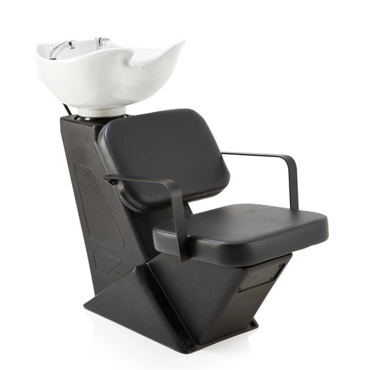 REM Nero Baltic Wash Unit Black
water-saving shower head salon unit
tilting Sumo ceramic basin backwash