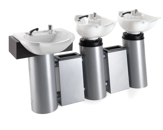 REM Aqua Pedestal Wash Unit
Compact Salon Backwash Station
Pedestal Shampoo Basin