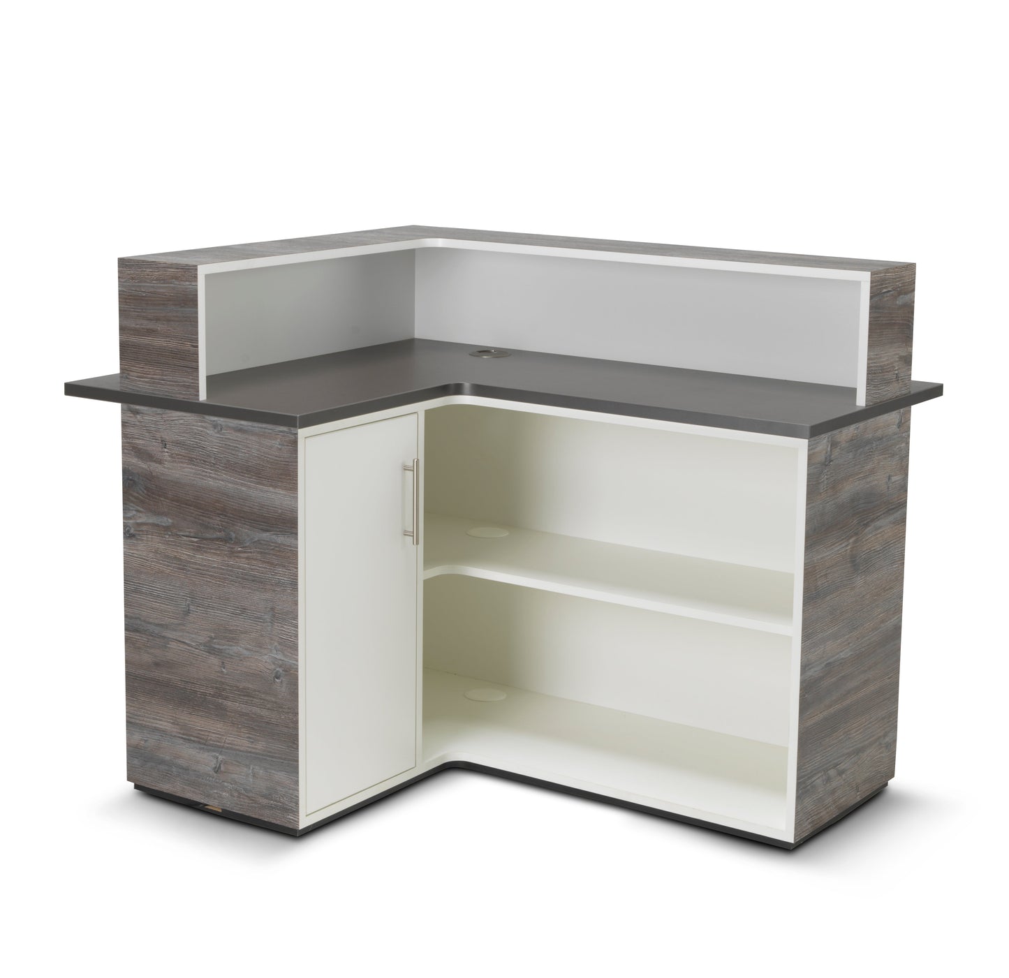REM, Till cut out to a desk handbag shelf - LHS 575mm REM