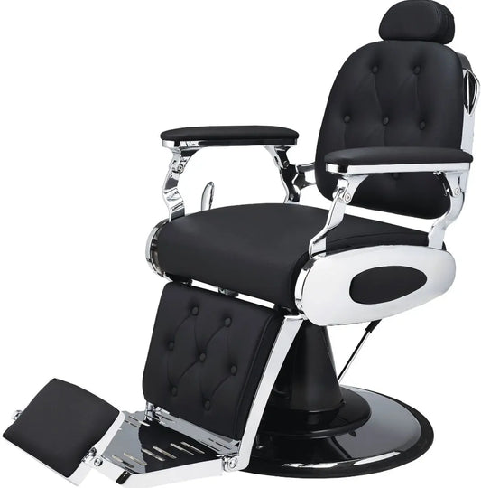 Ayala Black Hydraulic LION Barber Chair Express Delivery Sleek Sturdy