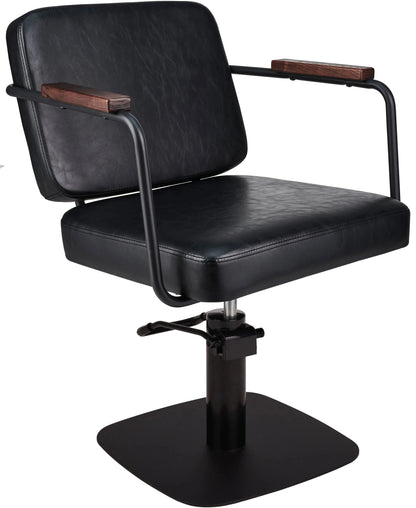 Ayala Enzo Black Styling Chair

square base

salon chair