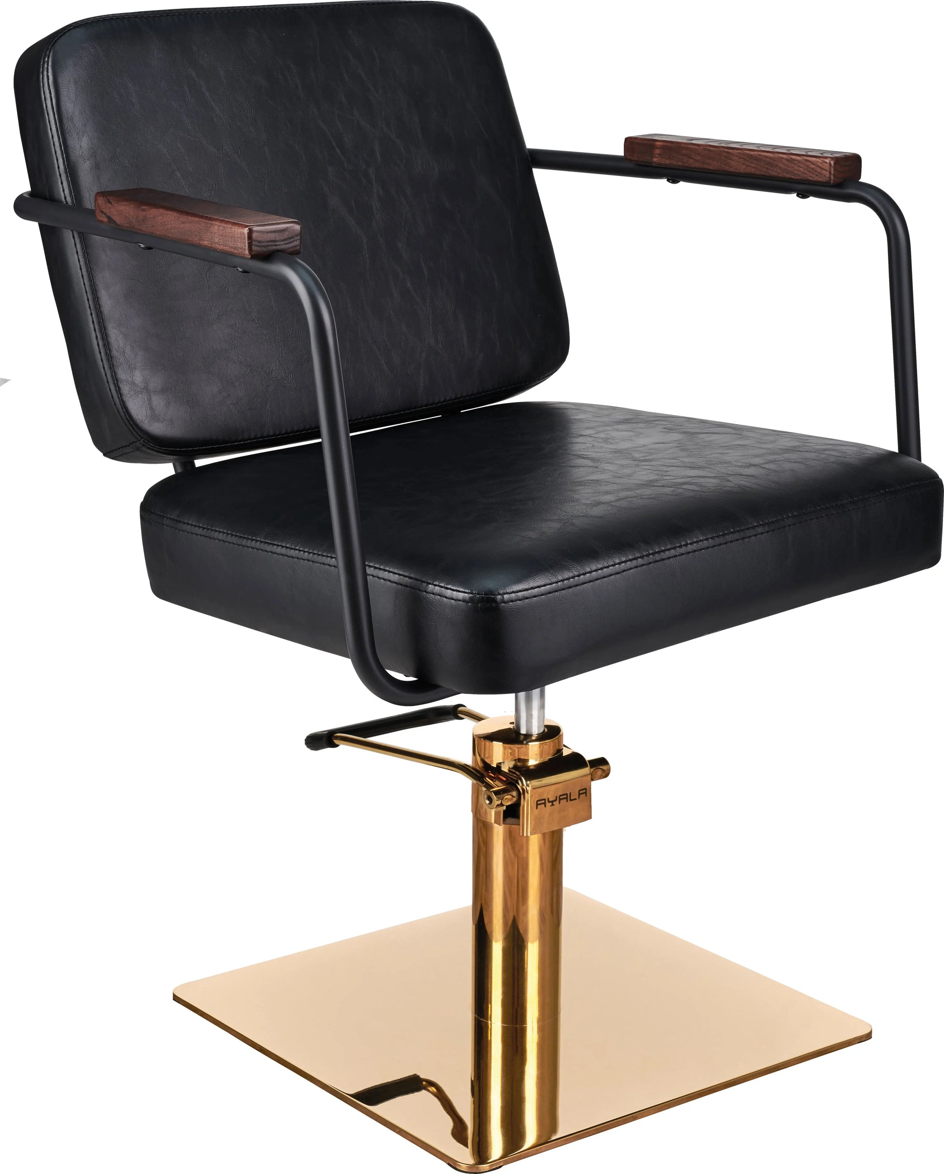 Ayala Enzo black Styling Chair Sleek Sturdy