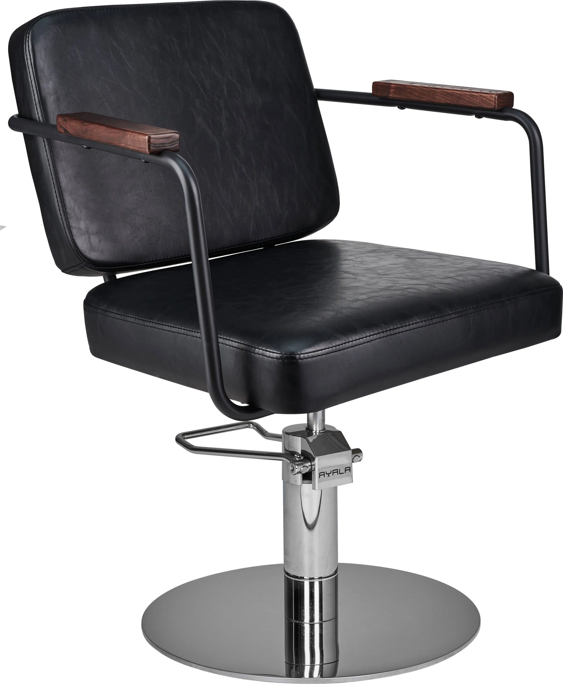 Ayala Enzo black Styling Chair Sleek Sturdy