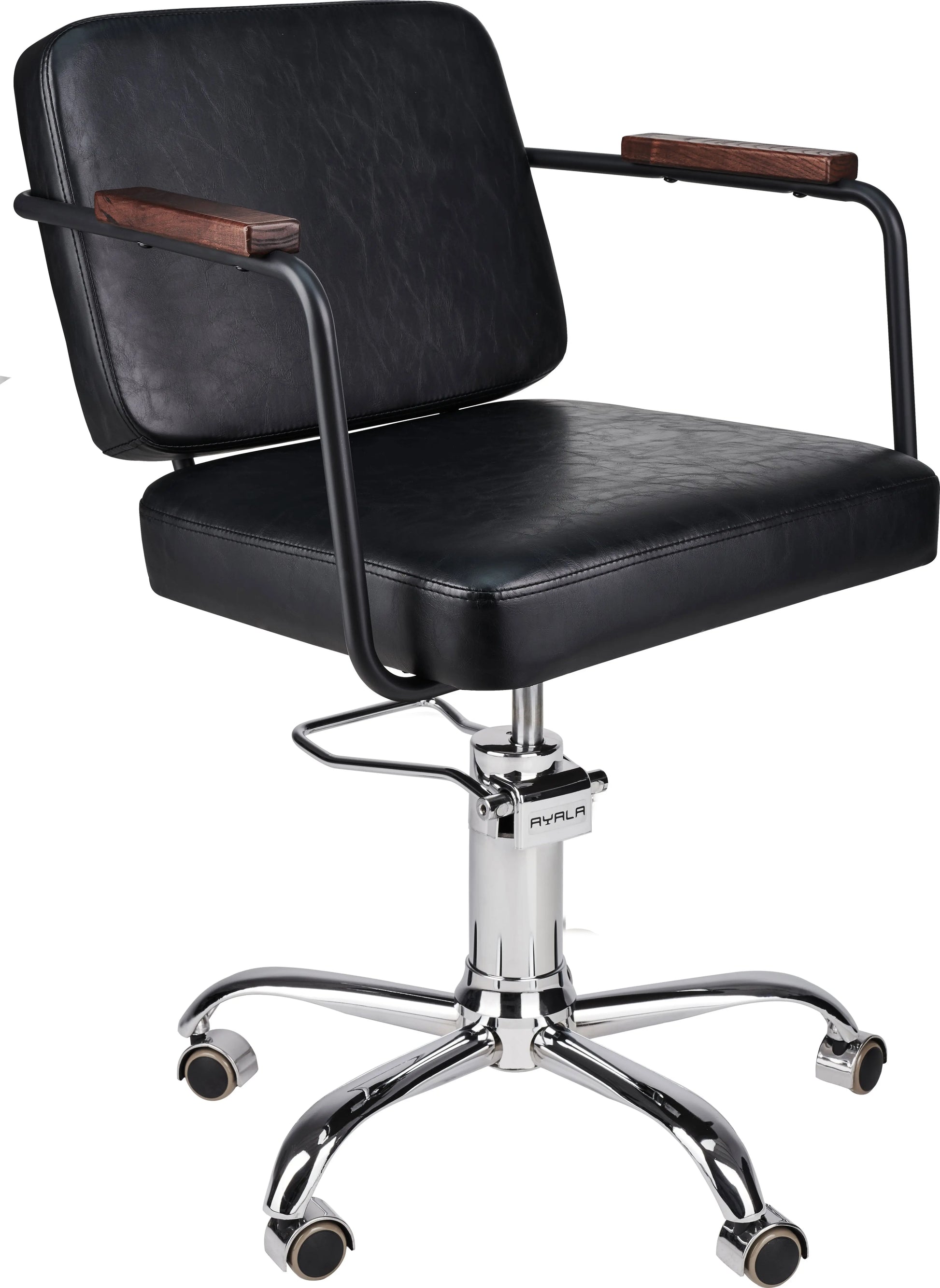 Ayala Enzo black Styling Chair Sleek Sturdy