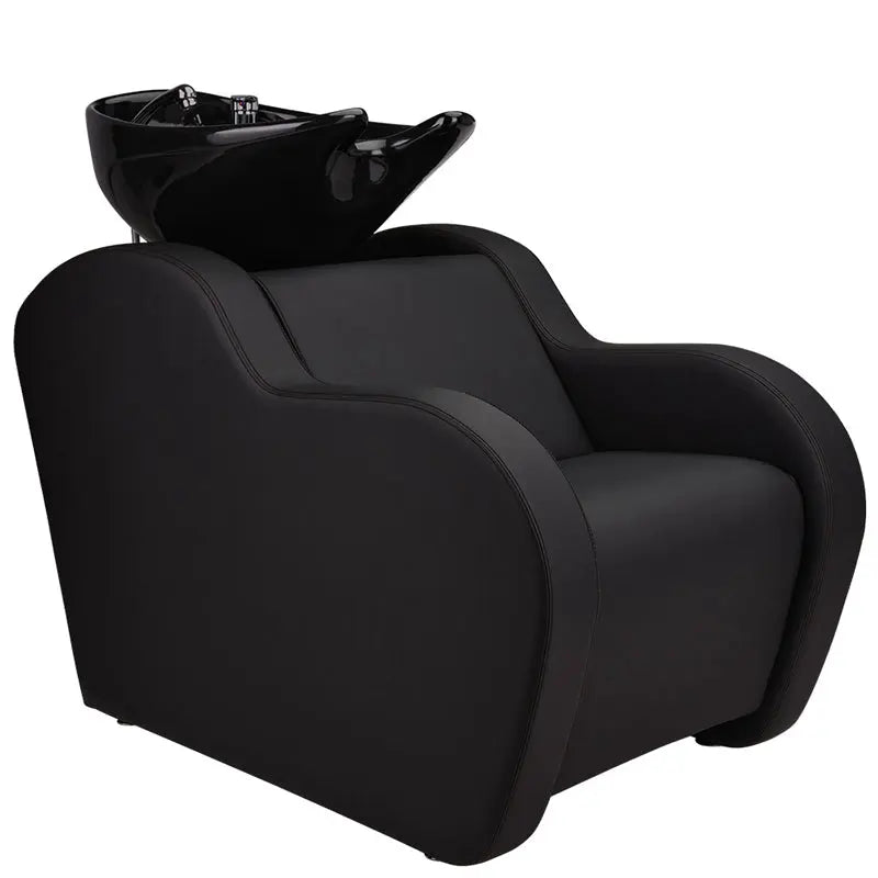 Ayala Holly B Black Thread Backwash Unit Wth Black Basin Express Delivery Sleek Sturdy