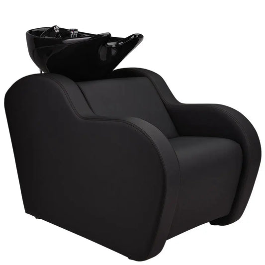 Ayala Holly B Black Thread Backwash Unit Wth Black Basin Express Delivery Sleek Sturdy