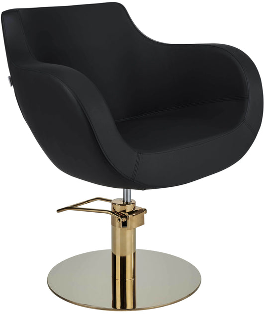 Ayala Thomas black Styling Chair Sleek Sturdy
