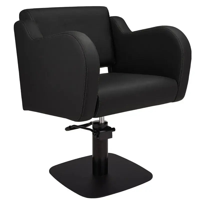 professional hairdressing chair black

black square base salon styling chair

express delivery salon styling chair