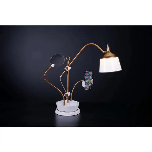 Daylight D21058 Anita LED lamp

modern daylight desk lamp UK

touch control reading lamp