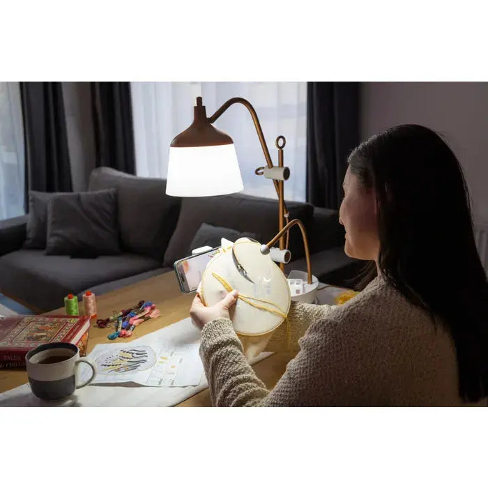 Daylight D21058 Anita LED lamp

modern daylight desk lamp UK

touch control reading lamp