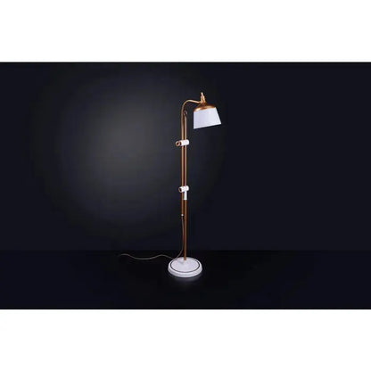 Anita LED Floor Lamp in a cozy UK living room setup

Daylight D21088 lamp illuminating a craft station

Close-up of adjustable LED head on Anita Floor Lamp

