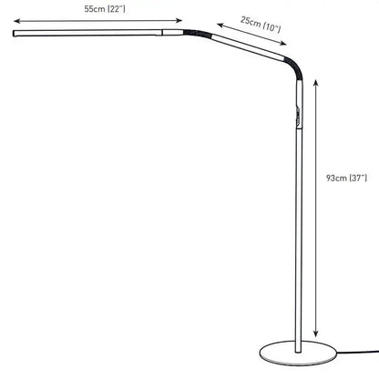 Daylight D35221 Electra LED lamp

adjustable LED table lamp UK

modern daylight desk lamp