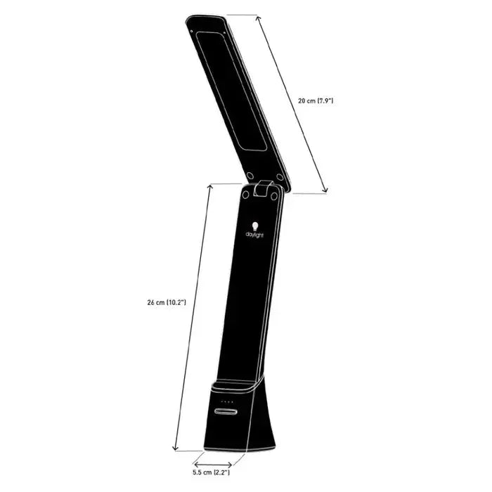 DN1370 Smart Go foldable LED lamp on desk

Portable daylight lamp for crafting and reading

Rechargeable LED travel light with USB cable