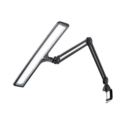 Side view of Daylight UnoPro lamp with ergonomic design

Daylight DN1450 UnoPro lamp in a modern home office setup

LED light head of UnoPro Table Lamp angled for close-up tasks

