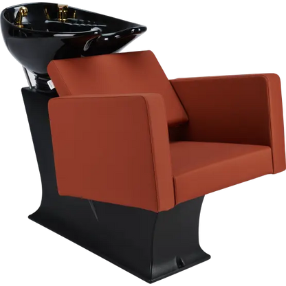 compact salon backwash unit with basin

modern hair wash station

ergonomic backwash chair for salon