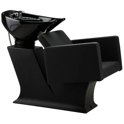 compact salon backwash unit with basin

modern hair wash station

ergonomic backwash chair for salon