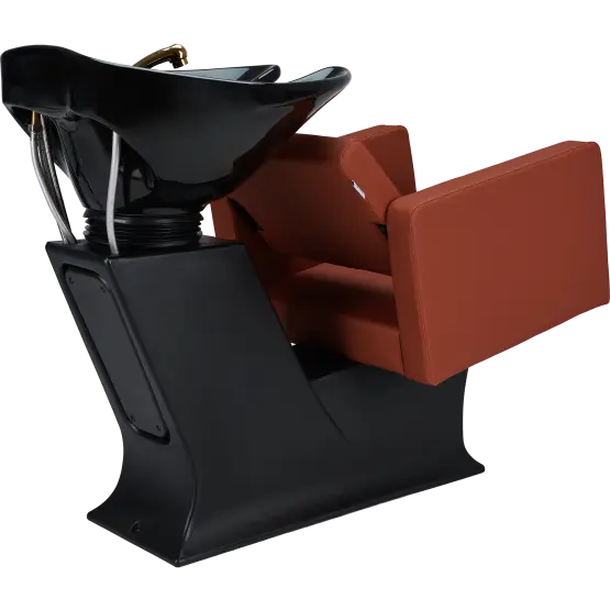 compact salon backwash unit with basin

modern hair wash station

ergonomic backwash chair for salon