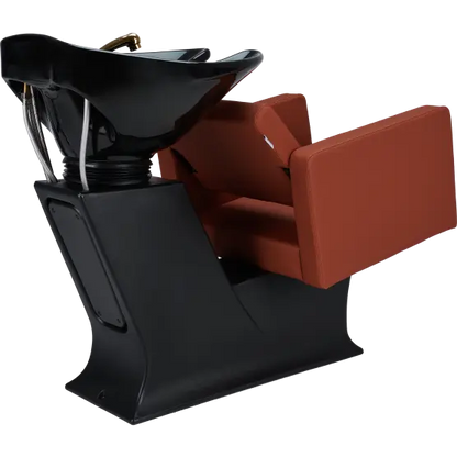compact salon backwash unit with basin

modern hair wash station

ergonomic backwash chair for salon