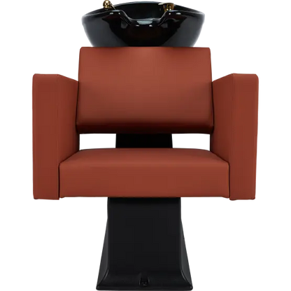 compact salon backwash unit with basin

modern hair wash station

ergonomic backwash chair for salon