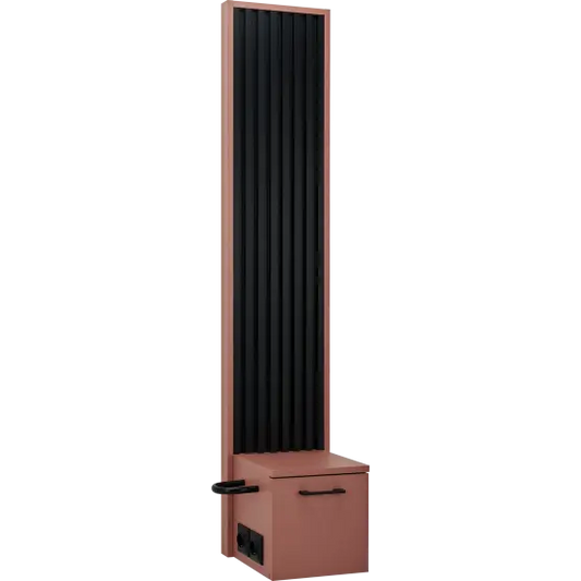 professional hairdressing station

modern styling unit with shelf

salon mirror styling station