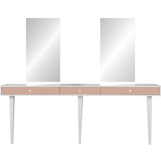 Mila Linea II Central Styling Unit

double-sided salon styling station

multi-user hairdressing unit