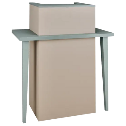 Mila Linea S Reception Desk compact design

salon reception desk small footprint

space-saving front counter with storage